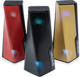 Bocina Necnon Bluetooth Nb-02 True Wireless Luz Led Rojo Nbbs0202tw